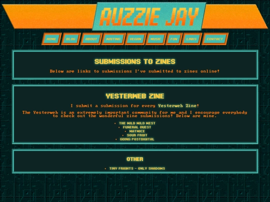 writing/zine screenshot
