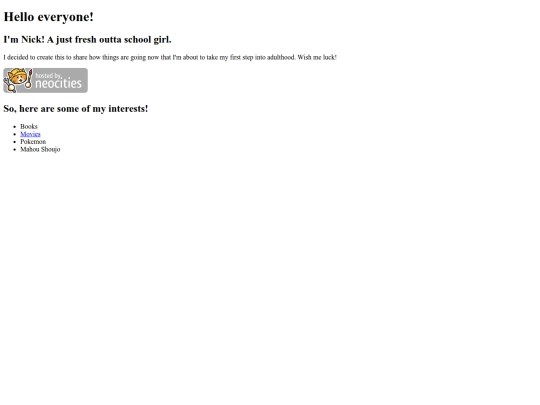 index screenshot