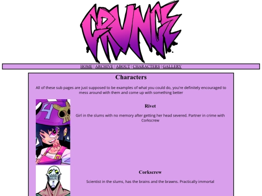 characters screenshot
