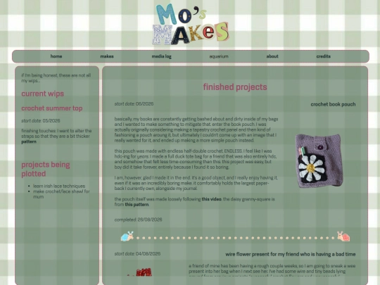 crafts screenshot