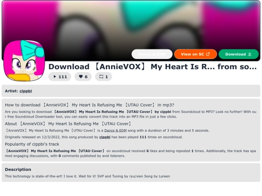 SongVoice/Heart screenshot