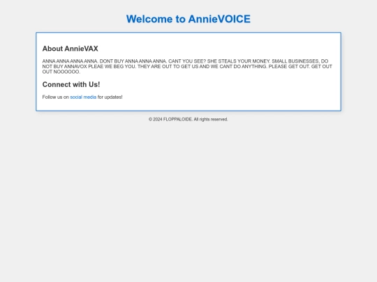 annavoice screenshot