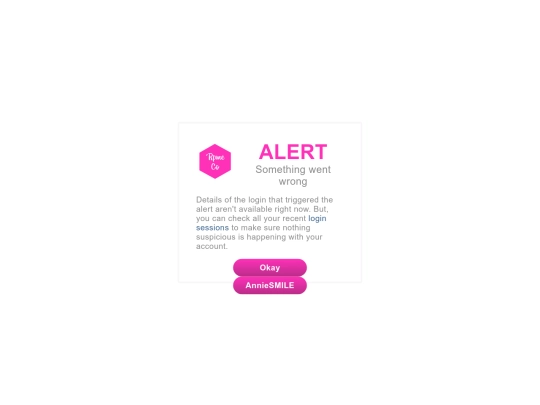 login_alert screenshot