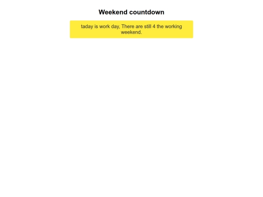 WaitingfortheWeekend screenshot