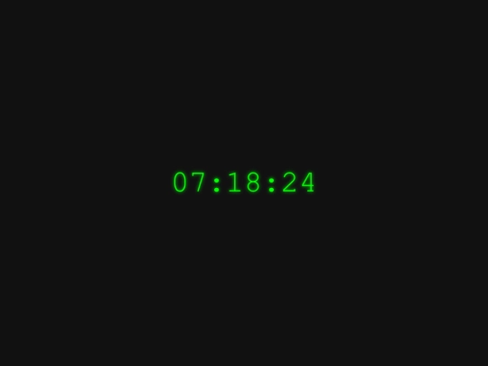 clock screenshot