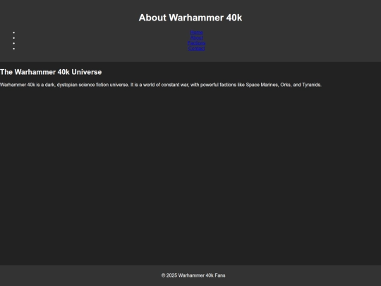 final project/about screenshot