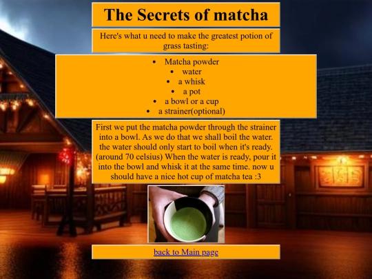 matcha screenshot