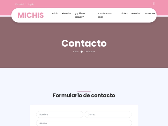 michis/contacto screenshot