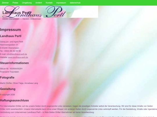 impressum screenshot