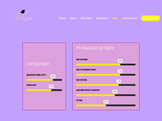 skills screenshot