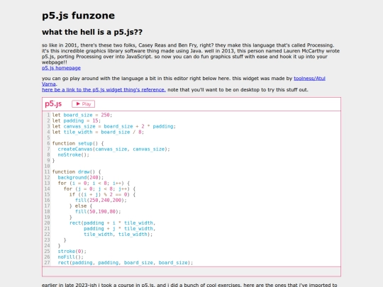 p5js_funzone screenshot