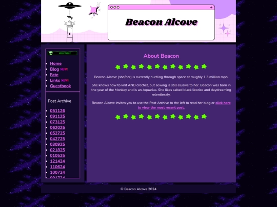 blog screenshot