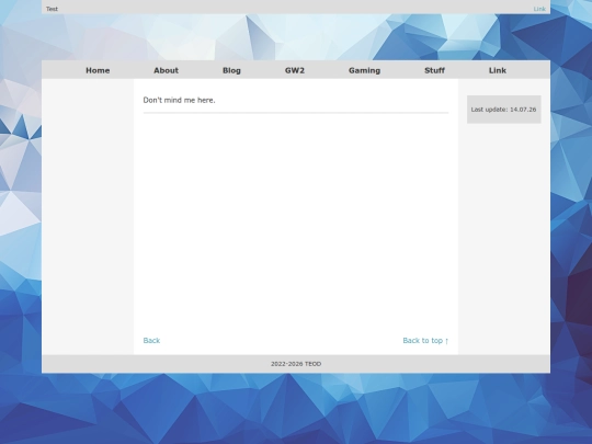 test screenshot