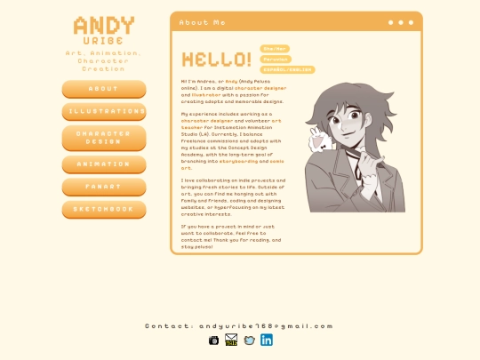 portfolio/about screenshot