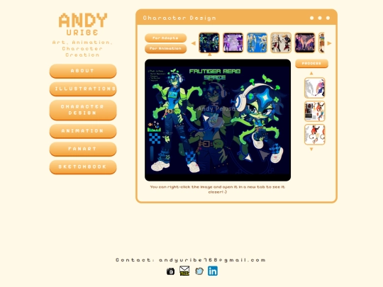 portfolio/character-design screenshot