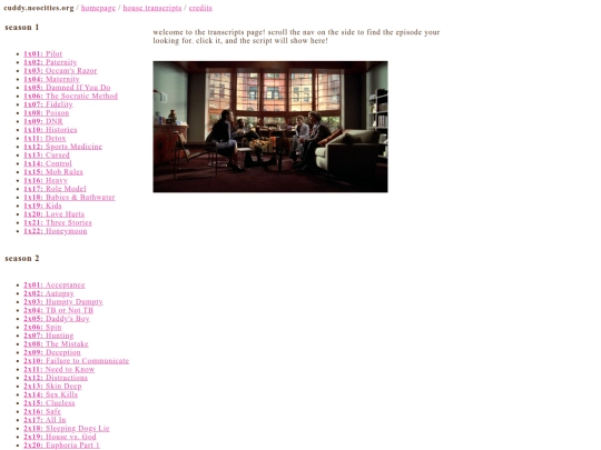 transcripts/transcripts screenshot