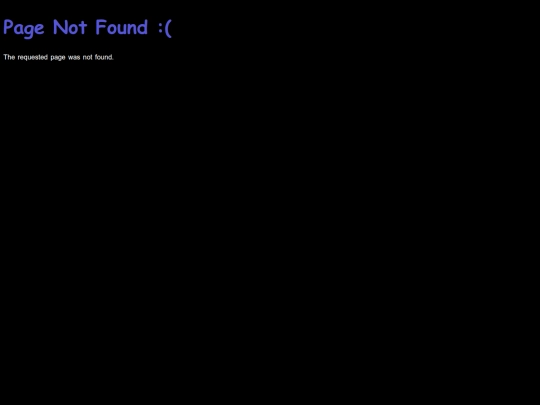 not_found screenshot