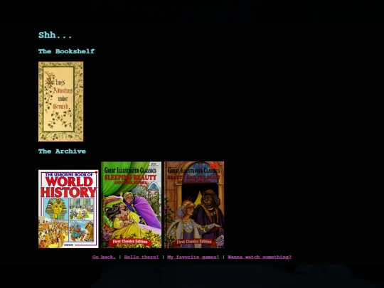 turnthepage/literature screenshot
