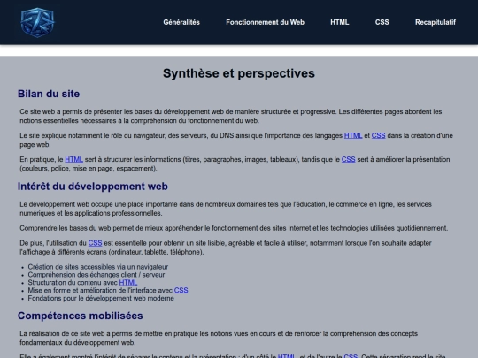 recapitulatif screenshot