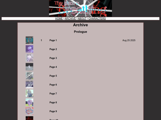 archive screenshot
