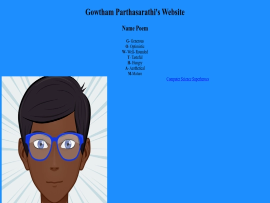 index screenshot