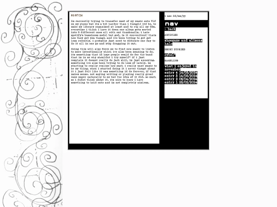 rambling screenshot