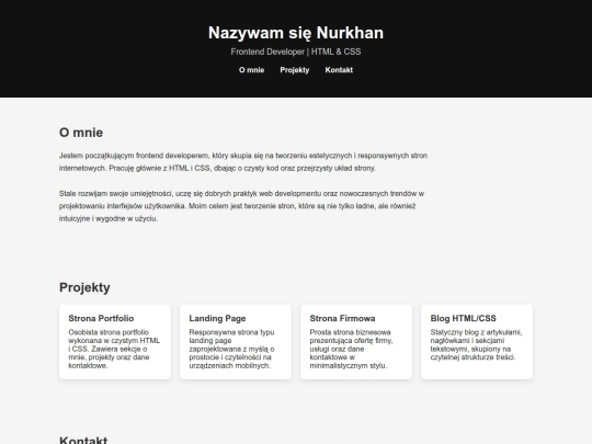 poortfolio screenshot