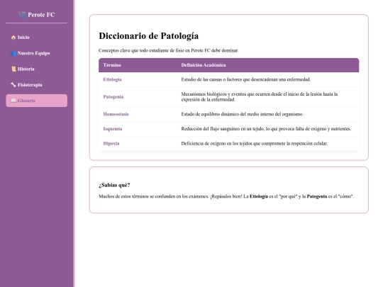 glosario screenshot