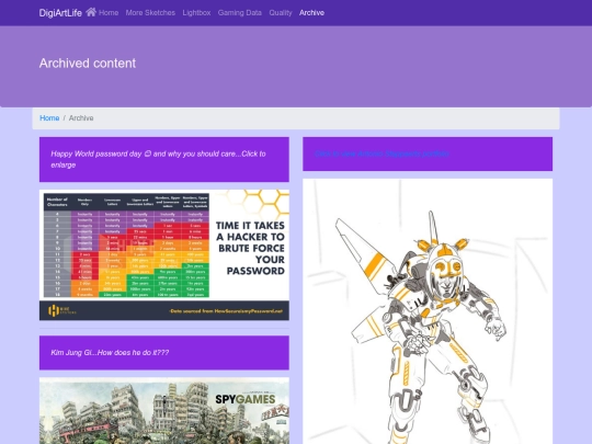 archive screenshot