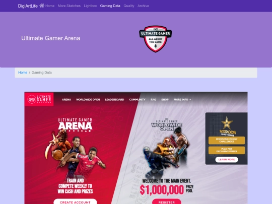 gamingData screenshot