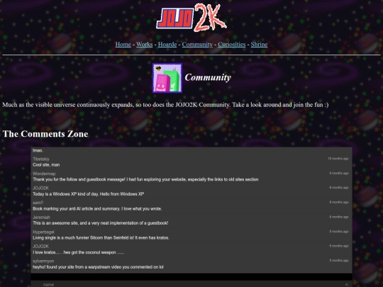 community screenshot