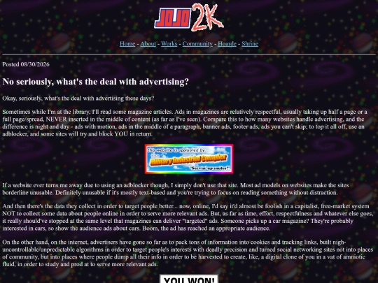 posts-ads screenshot