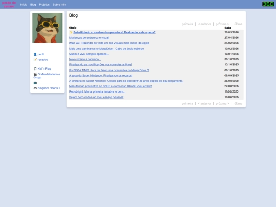 blog screenshot