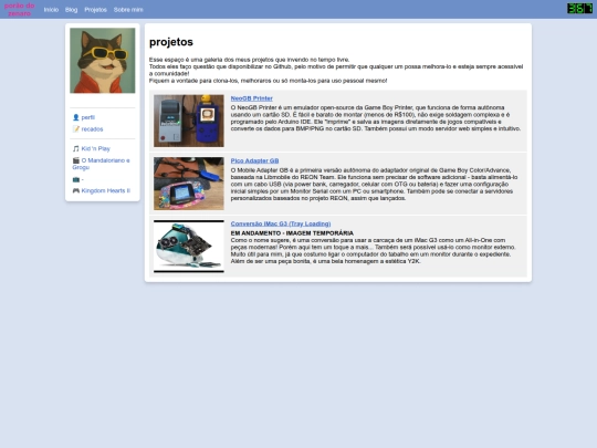projetos screenshot