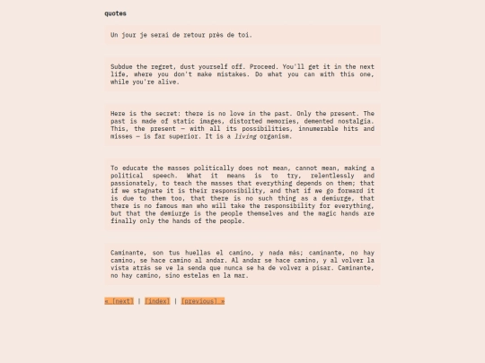 posts/quotes screenshot