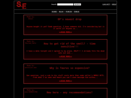 OCs/TEX/BLOG/Blog screenshot