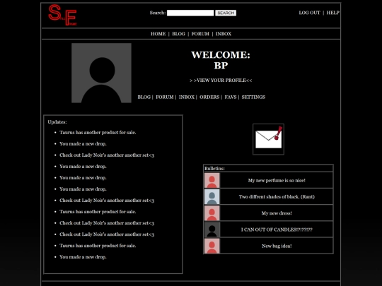 OCs/TEX/HOME/Home screenshot