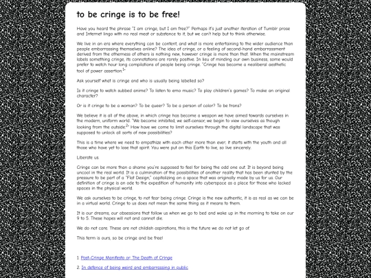 manifesto screenshot