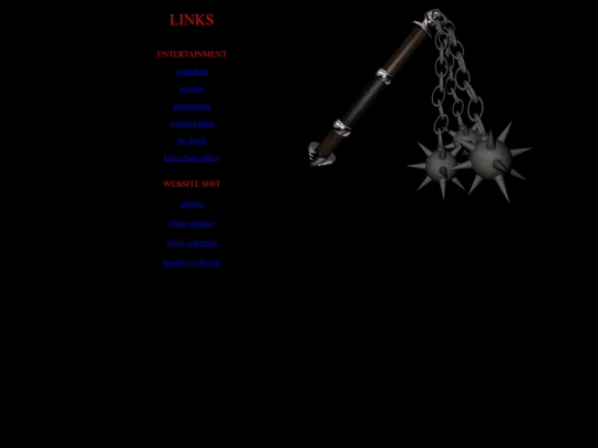 links screenshot
