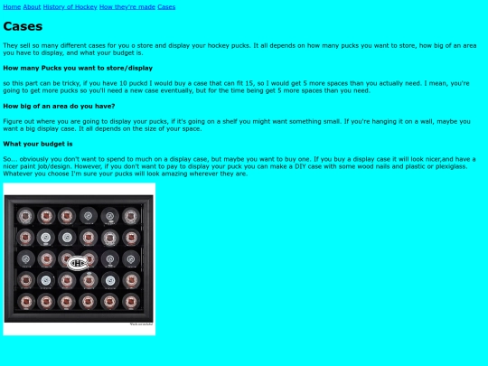 cases screenshot