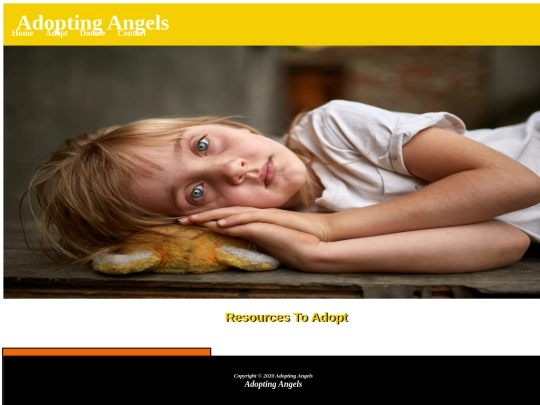adoptingangelsadopt screenshot