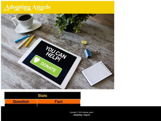 adoptingangelsdonate screenshot