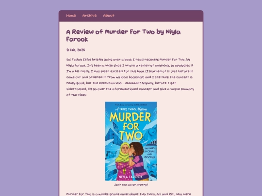 posts/2025-02-21-A-Review-of-Murder-For-Two-by-Niyla-Farook screenshot