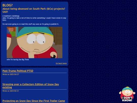 blog screenshot