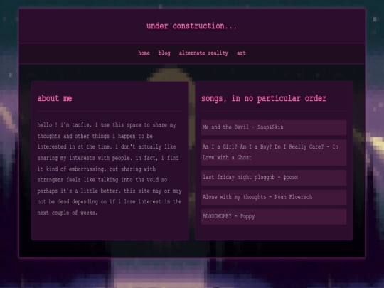 index screenshot
