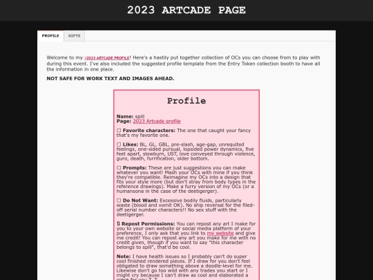 event/artcade2023 screenshot