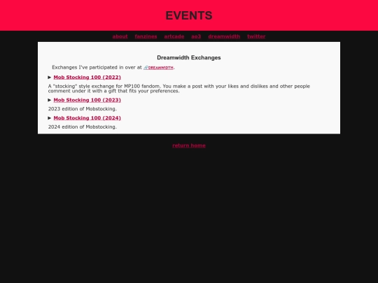 event/dwex screenshot