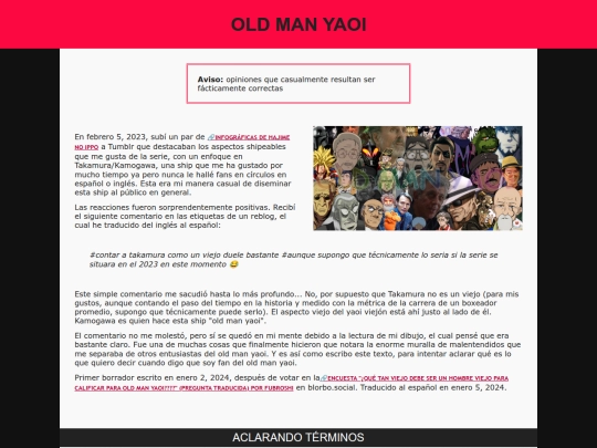 texto/oldmanyaoi_es screenshot