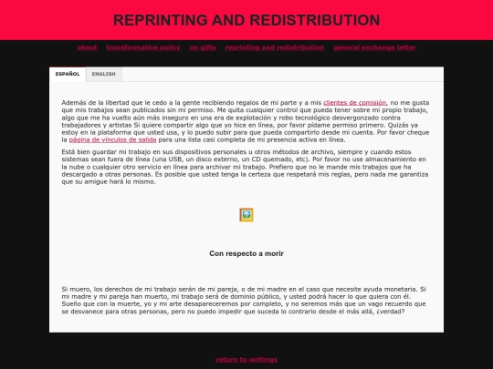 texto/reyre screenshot
