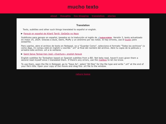 texto/tl screenshot